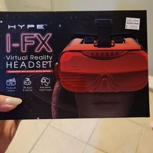 Hype I-FX Red Smartphone VR Headset